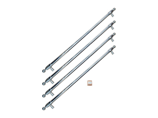 Heritage Series deurgrepen set 90 cm French Door koelkast REF904FFNXTC