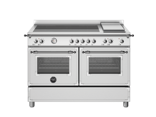 120 cm 5 inductie elektrische dubbele oven top line