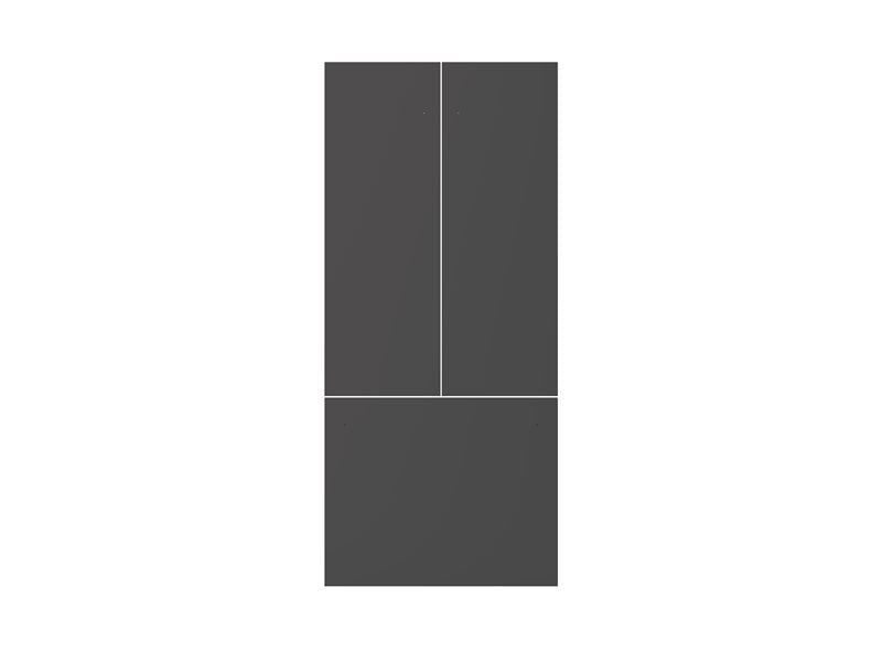 Carbonio deurpaneel voor 90 cm - French Door koelkasten