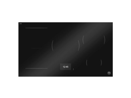 90cm inductie kookplaat 5 zones, TFT display