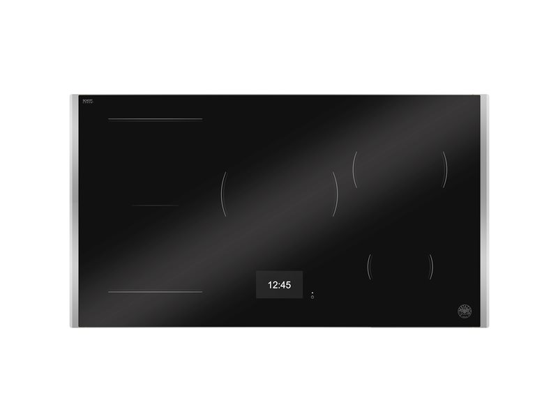 90cm 5 induction zones hobs with trim, TFT display