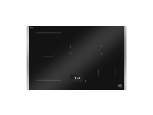 78cm 4 induction zones hobs with trim, TFT display