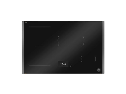 78cm 4 induction zones hobs with trim, TFT display