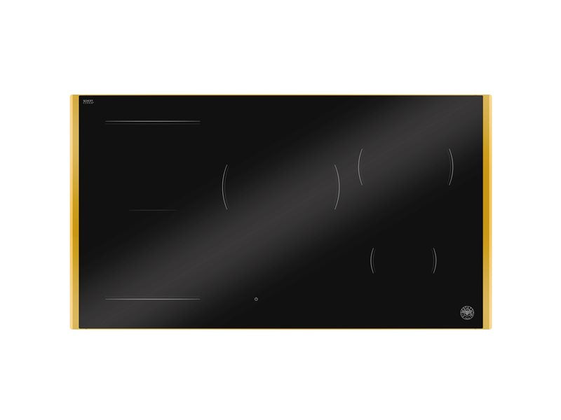 90cm 5 induction zones hobs, hidden slider