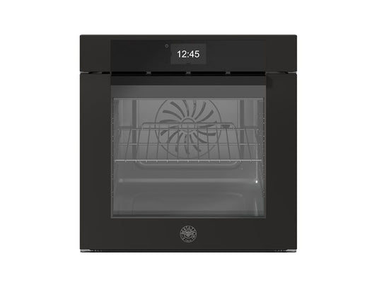 60cm elektrische inbouwoven, TFT display, total steam, pyrolyse