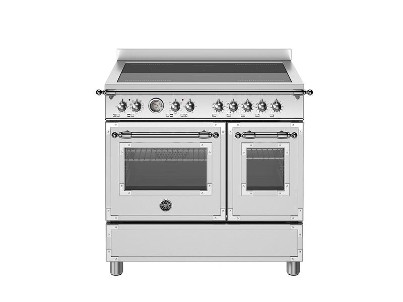 90 cm inductie top, elektrische dubbele oven