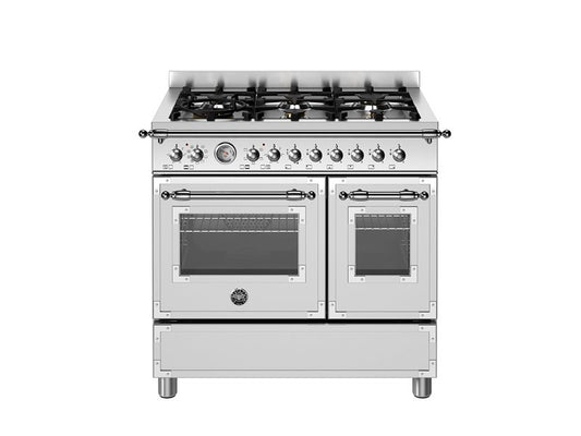 90 cm 6-Brander elektrische oven top line